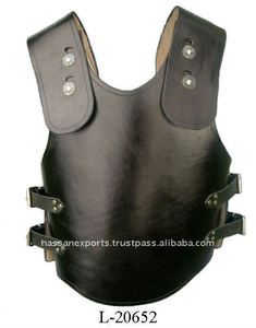 Armure musculaire en cuir véritable Artisanat en cuir portable - Product Image 1