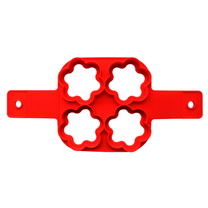Online Hot Sale New Product Non-stick Silicone <strong>Egg</strong> <strong>Fryer</strong> 4 Hole Pancake Ring Kitchen Tool - Product Image 4