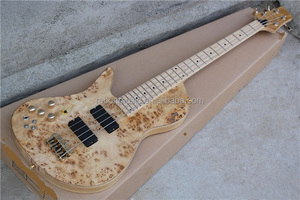 Weifang Rebon <span class=keywords><strong>gaucher</strong></span> 4 <span class=keywords><strong>cordes</strong></span> à travers le corps guitare <span class=keywords><strong>basse</strong></span> électrique de haute qualité - Product Image 2