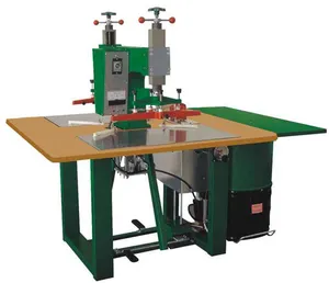 JINGSHUN Dual Head style PVC Bonding With CE Approved Sealing Tarpaulin High Frequency Embosser Welding Machine