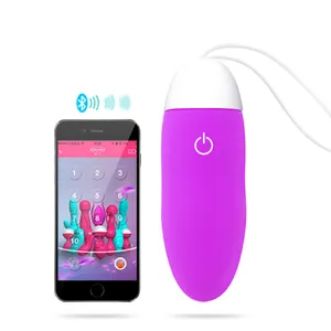 NEW APP Thông Minh Quan Hệ Tình Dục Đồ Chơi Silicone Rung Trứng Bằng Điện Thoại Di Động Điện Thoại Điều Khiển Từ Xa Âm Nhạc Đồ Chơi Tình Dục Cho Phụ Nữ