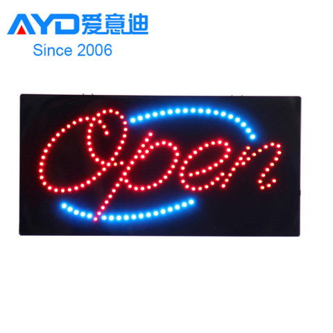 Open Led Background Signages Dongguan LED Electronics Co., Ltd. - LED Open Signs, LED Signs