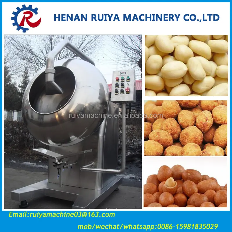 peanut coating machine/potato chips seasoning machine/flavoring machine 0086-15981835029