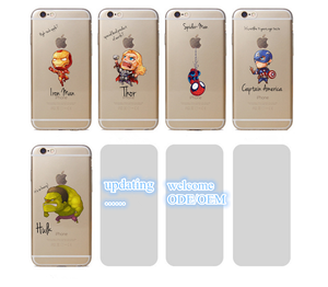 Fundas de transparente TPU para celular de marvel heroes iphone 6 / 6plus - Product Image 6