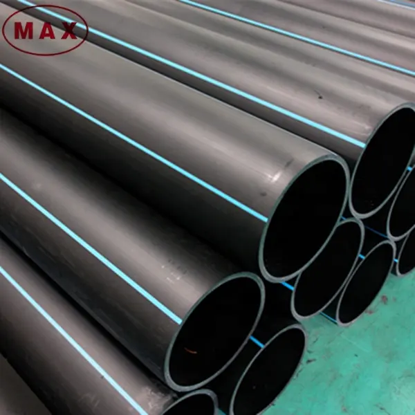 PN10 PE100 DN 200mm Types of Plastic Water Pipe