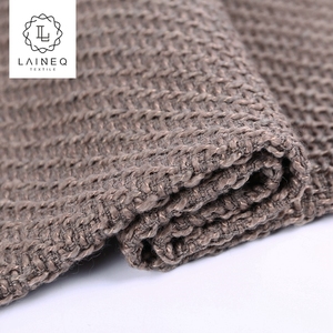 2018 top qualité chaud tactile brun alpaga laine tweed costume tissu - Product Image 6