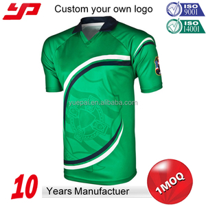 high quality wholesale cheap polyester custom sublimationブランクラグビージャージーチーム - Product Image 3