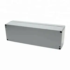 Unizen ราคาถูกกันน้ำอลูมิเนียม Enclosure 250x80x64mm โลหะไฟฟ้า outlet กล่องสำหรับกลางแจ้ง