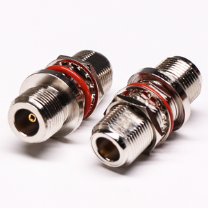 Thẳng 50 Ohm RF Coax N Jack Để N Nữ Adapter Vách Ngăn Với O-ring - Product Image 3