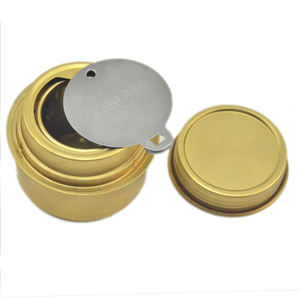 Meilleure vente de produits En Alliage de Cuivre Portable Mini Ultra-léger Brûleur D'esprit <span class=keywords><strong>Réchaud</strong></span> À Alcool Camping En Plein Air Cuisinière - Product Image 4