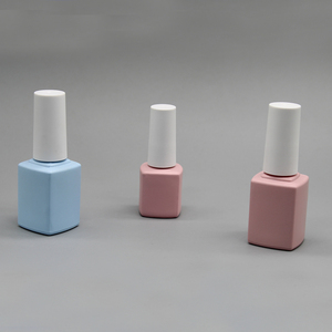 12Ml Grosir Berwarna Merah Muda Kaca Persegi <span class=keywords><strong>Essie</strong></span> Cat Kuku Grosir Cat Kuku Gel Botol dengan Sikat - Product Image 2