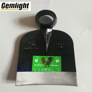 2,5 lb B. Hoe Head Jembe H305 - Acier forgé de qualité ferroviaire, peint, en forme de pelle, pour usage agricole/de jardinage en extérieur, certifié ISO - Product Image 2