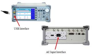 -127 ~ + 10 Dbm Uitgangsvermogen 3Ghz Rf Signaal Generator