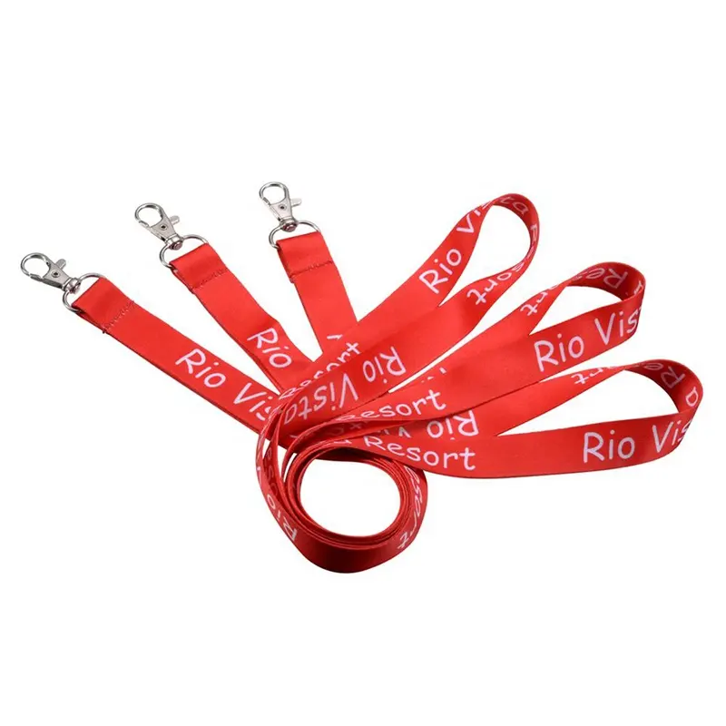 Custom High Quality Sublimation Printing Lanyard With Lobster Hook