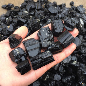 Venta al por mayor natural negro <span class=keywords><strong>turmalina</strong></span> cristal de cuarzo espécimen mineral cristal para la venta - Product Image 1