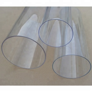 High transparent extrusion PC/PMMA plastic profile high quality tube