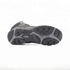 Combat hommes bottes bottes tactiques chaussures botte Anti glissant caoutchouc ZIP <span class=keywords><strong>ciment</strong></span> solide microfibre semelle en cuir véritable noir <span class=keywords><strong>cheville</strong></span> - Product Image 6