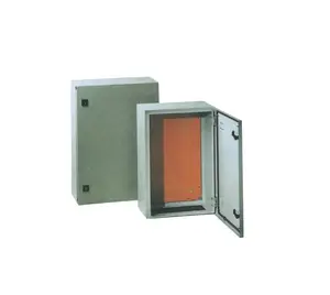 Caja de distribución eléctrica de Metal, protección IP65, tablero de interruptor de pared