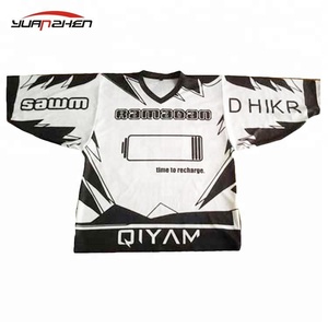 Factory price cheap custom sublimation ice hockey jersey custom printed - Product Image 4