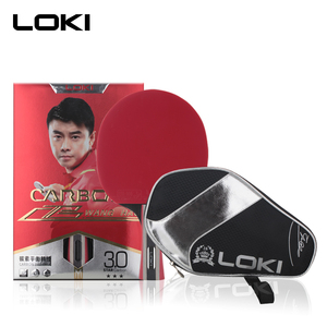 LOKI Vente en gros disponible Nouvelle <span class=keywords><strong>raquette</strong></span> <span class=keywords><strong>de</strong></span> <span class=keywords><strong>tennis</strong></span> <span class=keywords><strong>de</strong></span> table <span class=keywords><strong>de</strong></span> qualité supérieure 3 étoiles avec caoutchouc approuvé par l'ITTF - Product Image 2
