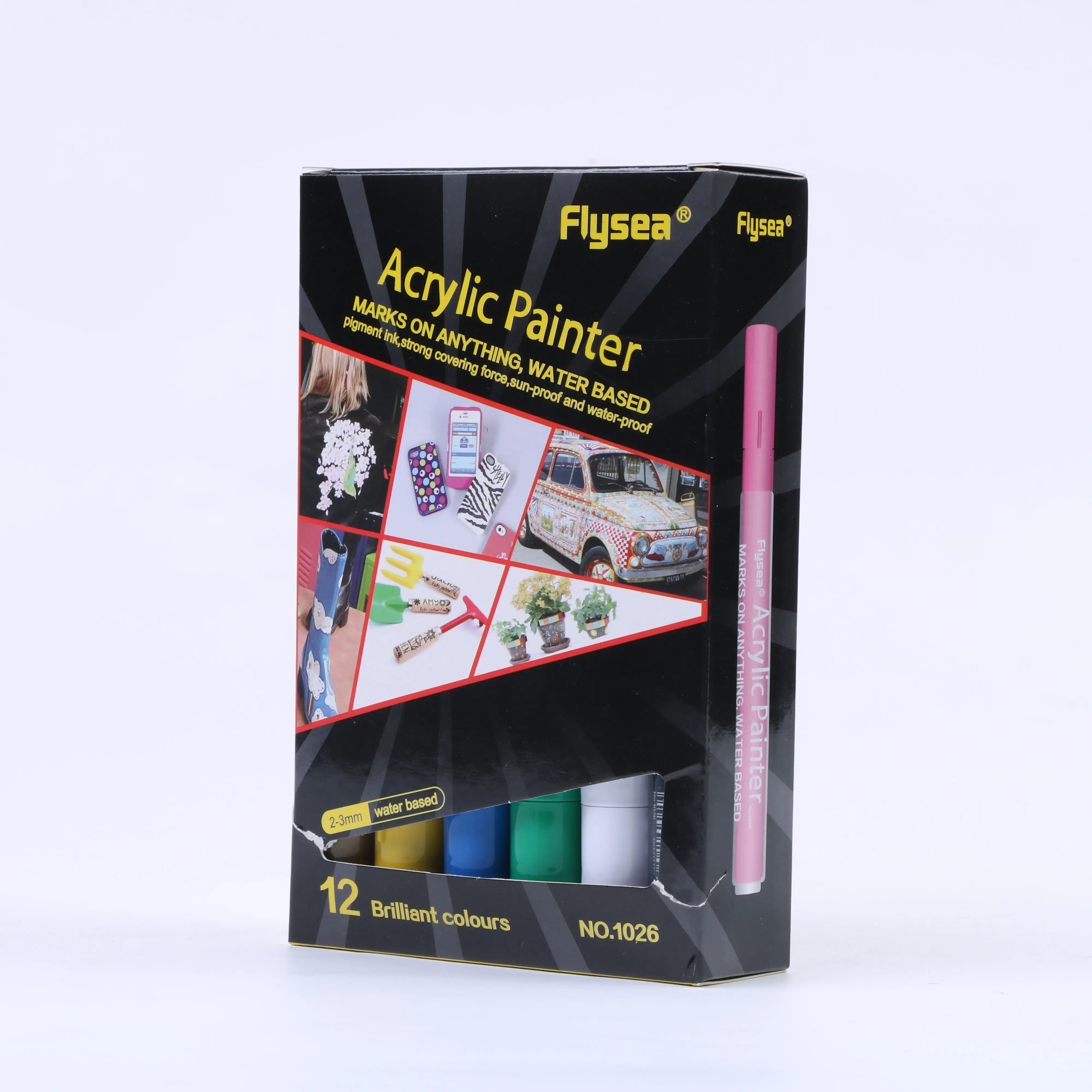 Keramik Malerei Permanent Marker Acryl Farbe Stift