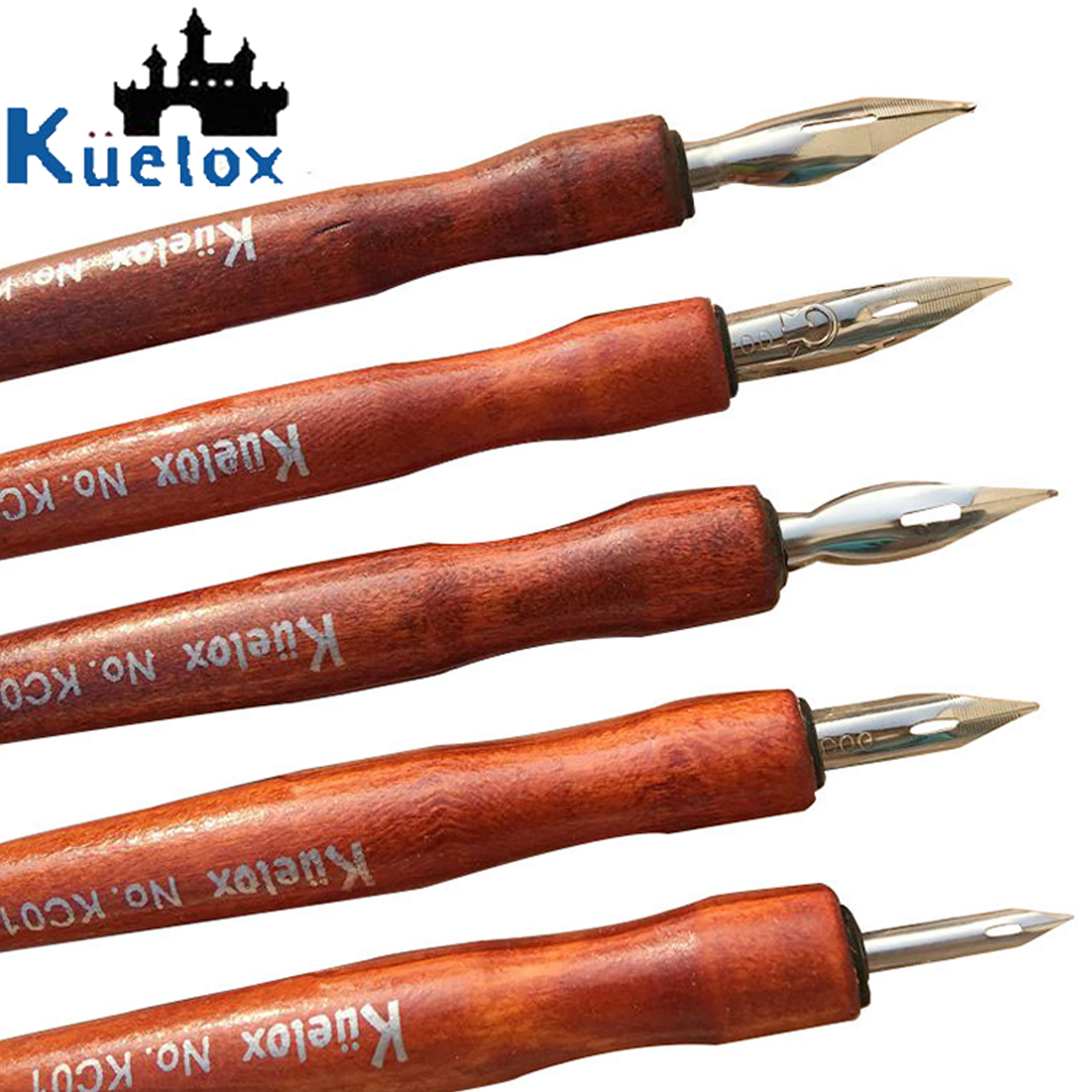 Comics Pen Dip Pens Set 2 Sharfts G/D/ 5 Nibs Cartoon Art