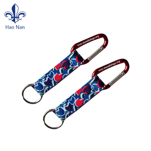 Khuyến mại nhôm Carabiner <span class=keywords><strong>Keychain</strong></span> Clip Sản phẩm thể thao với Snap Hooks - Product Image 3