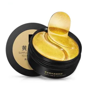 Hot Sale Anti-Aging Anti-Falten-Kristall kollagen 24 Karat Gold Pulver Augen maske