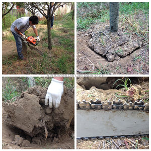 Pièces détachées pour scie à chaîne, chaîne de scie à chaîne pour tranchée, chaîne métallique de remplacement pour scie électrique - Product Image 5