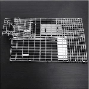 Jaula trampa para animales plegable de 34 "x 10" x 12 "para rata, zarigüeya, <span class=keywords><strong>mapache</strong></span> y gato salvaje - Product Image 3
