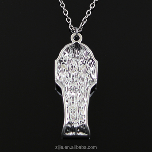 Aleación collar egipcio de la <span class=keywords><strong>momia</strong></span> sarcófago colgante collar joyería de moda - Product Image 2