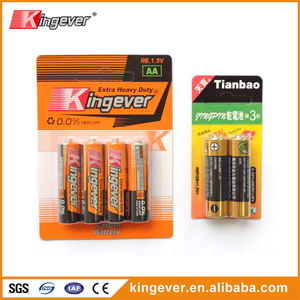 Batería de Zinc-Carbón de Alta Resistencia <span class=keywords><strong>R6C</strong></span> Tamaño <span class=keywords><strong>AA</strong></span> de 1.5V para Juguetes de Coche para Niños - Product Image 3