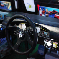 Machine de jeu d'arcade simulateur de course automobile Colorful Park Outrun (HD)