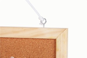 Marco <span class=keywords><strong>de</strong></span> madera <span class=keywords><strong>de</strong></span> un solo lado, tablero <span class=keywords><strong>de</strong></span> <span class=keywords><strong>corcho</strong></span> <span class=keywords><strong>de</strong></span> 8mm <span class=keywords><strong>de</strong></span> espesor, pequeñas placas <span class=keywords><strong>de</strong></span> <span class=keywords><strong>corcho</strong></span> con tablero corrugado, plano trasero, venta al por mayor - Product Image 5