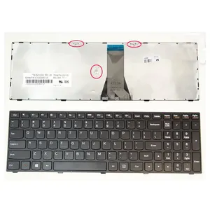 HK-HHT nouveau clavier d'ordinateur portable américain de remplacement pour lenovo B50 Z50 G50 G50-30 Z50-70