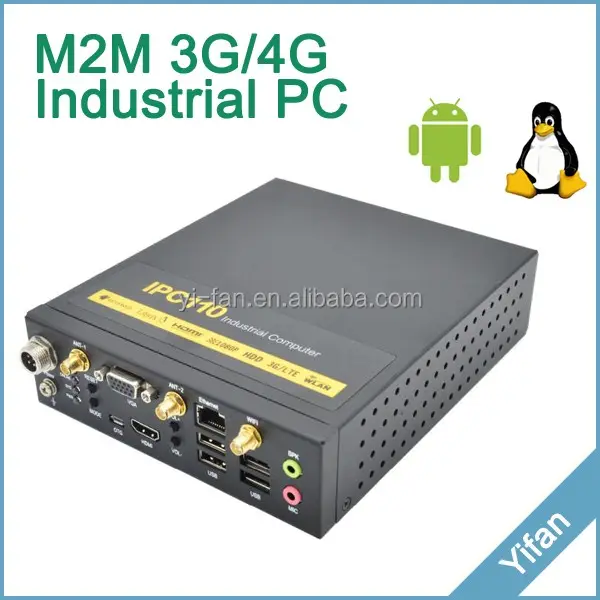 IPC110 qualité industrielle PC avec emplacement pour carte sim 3g 4g