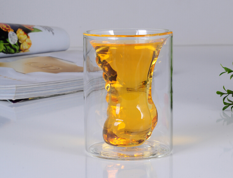 Crystal Sexy Women whisky Glass Cup Naked Lady Body Beer Whiskey Wine Drinking glass