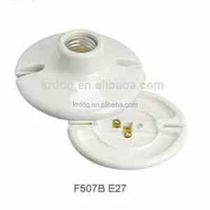 ceramic porcelain round ceiling light lamp holder & decorative ceiling light covers