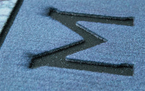 Euro-Style <span class=keywords><strong>Anti</strong></span>-fouling Durable En Caoutchouc Flocage Impression 3D Porte Tapis - Product Image 5