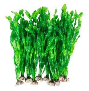 Plante aquatique en plastique, Simulation de l'herbe pour Aquarium, poissons décorative et accessoires - Product Image 2