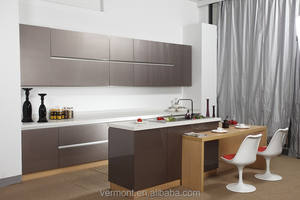 Laca nuevo estilo Euro gabinetes de cocina con ideas de decoración (VT-PK-004) - Product Image 3