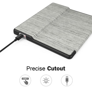 MoKo ISO BSCI Factory Outlet Étui à rabat en cuir PU léger et antichoc pour <span class=keywords><strong>Amazon</strong></span> <span class=keywords><strong>Kindle</strong></span> Oasis 9th 10th 2017 2019 - Product Image 4