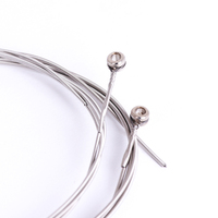 OEM Stringed Musical Instruments Accessoires Factory Wholesale Price 6 Steel Electric Guitar Strings