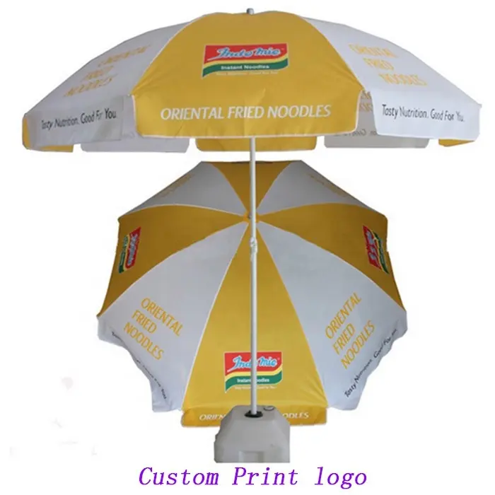 Fantastique 48 "crème glacée publicité Extérieure soleil parapluie de plage