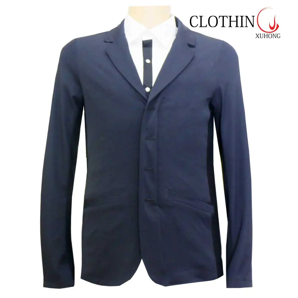 Men horse riding winter equestrian clothing show jacket