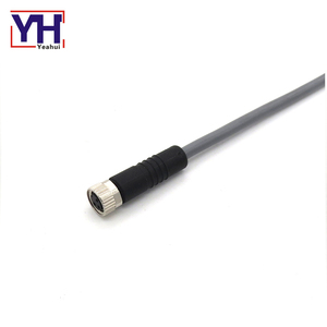 Asamblea una codificación CE Ip67 impermeable M12 conector circular de plástico <span class=keywords><strong>wiki</strong></span> <span class=keywords><strong>en</strong></span> sensor industrias - Product Image 5