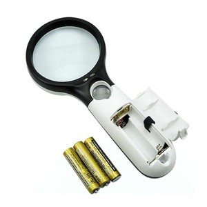 Bijia 45x Kính lúp cầm tay với 3 đèn <span class=keywords><strong>LED</strong></span> nhỏ kính lúp cầm tay - Product Image 5