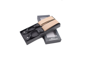 Mens Suspenders Braces <strong>Trouser</strong> <strong>Belt</strong> 3.5CM Width 6 Button Holes - Product Image 2