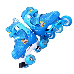 2019 nieuwe quad skates ontwerp roller skate 2 wielen in front 2 wielen in terug kinderen size kleur hoge kwaliteit inline skates