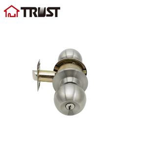 Handel Pintu Interior Silinder 3871-SS, Kunci Kenop Gagang Mawar Keamanan Baja Tahan Karat Silinder - Product Image 4